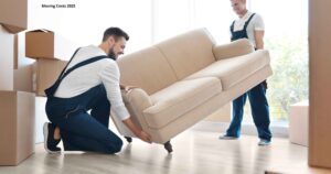 “Annapolis apartment movers loading via reserved elevator”