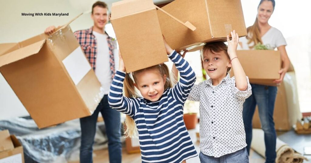 moving with kids Maryland