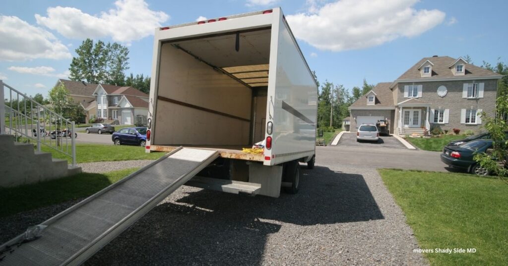 Movers Shady Side MD 1024x538 Movers Shady Side MD loading furniture at a waterfront home